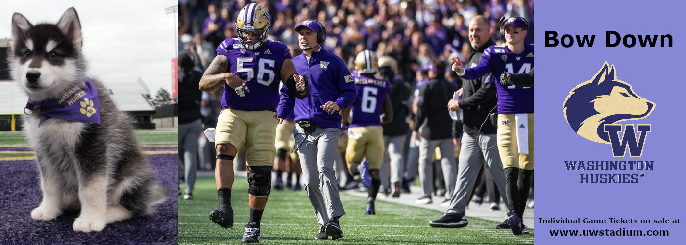 Washington Huskies Tickets | Husky Stadium In Seattle